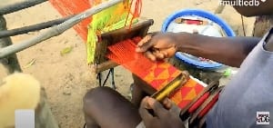 Kente weaver provides intriguing details of his profession