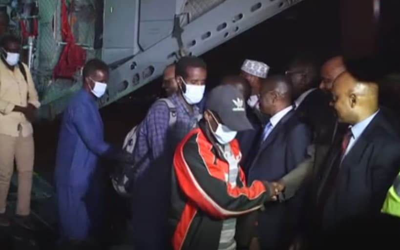 First batch of Kenyans evacuated from Sudan arrive in Nairobi