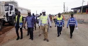 Borteyman-Motorway: 5.8-kilometre Road project 70% complete