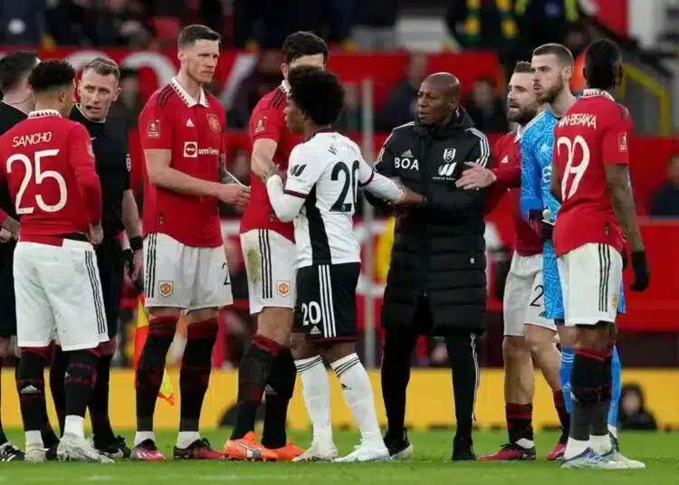 Man Utd fined £65,000 by FA misconduct towards referee in last month’s FA Cup tie