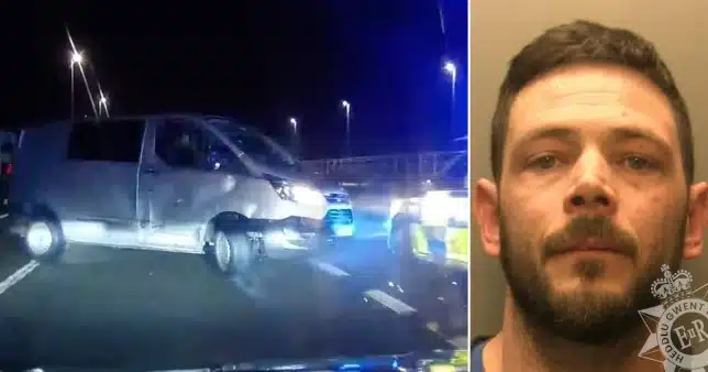 Driver sentenced to prison for causing £55,000 damage to police cars