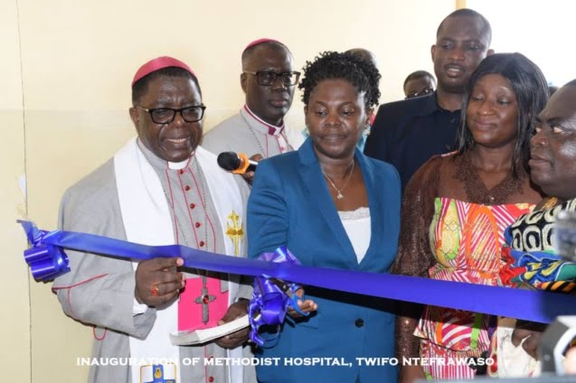 50-bed capacity hospital commissioned by Methodist church at Twifo Ntafrewaso
