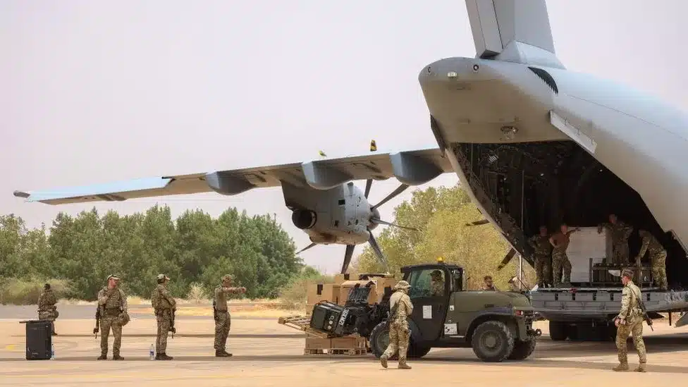 German evacuation efforts in Sudan allegedly delayed by the UK