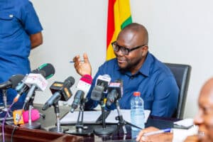 Asenso Boakye hints of demolition exercise at Tse Addo; 785 buildings to be affected