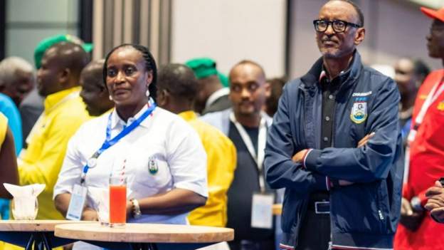Ruling party in Rwanda elects first woman vice-chairperson