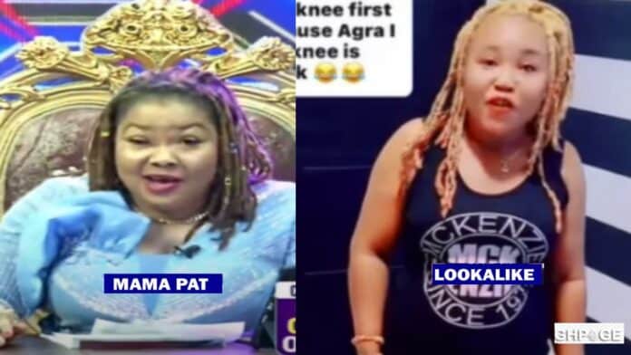 Nana Agradaa speaks one on one with her lookalike