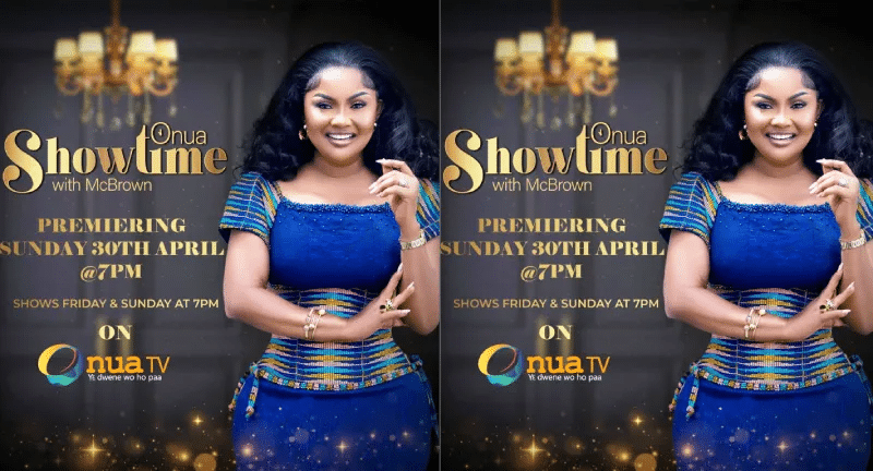 Netizens happily react to McBrown unveiling her new Onua TV show
