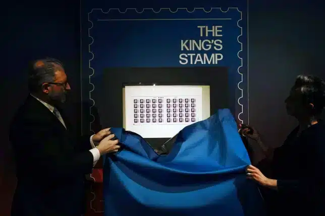 King Charles is now shown on fresh stamps as of right now