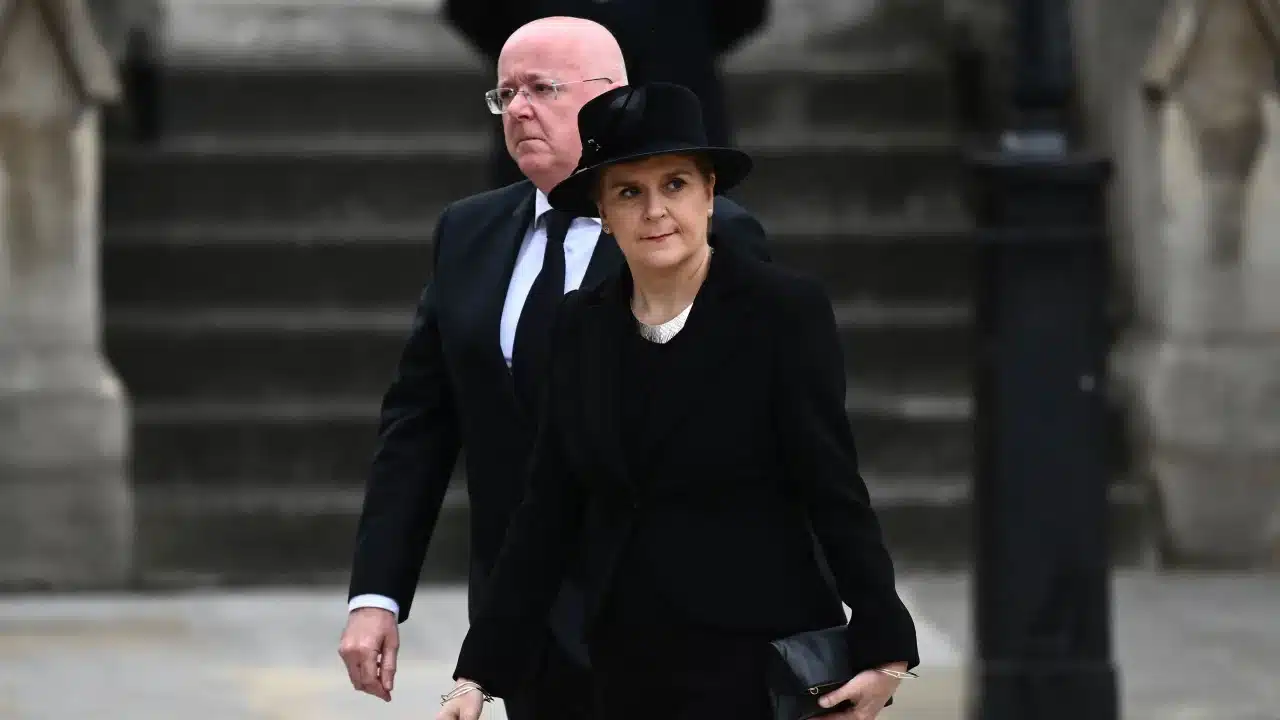 Former Scottish first minister’s husband detained over a party funding inquiry