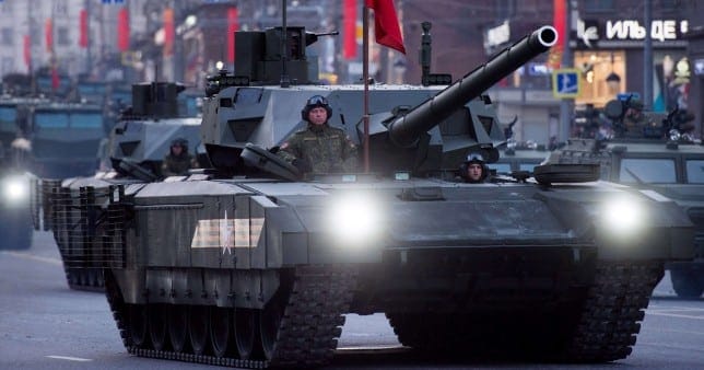 UK calls Putin’s modern T-14 tanks  “untrustworthy”