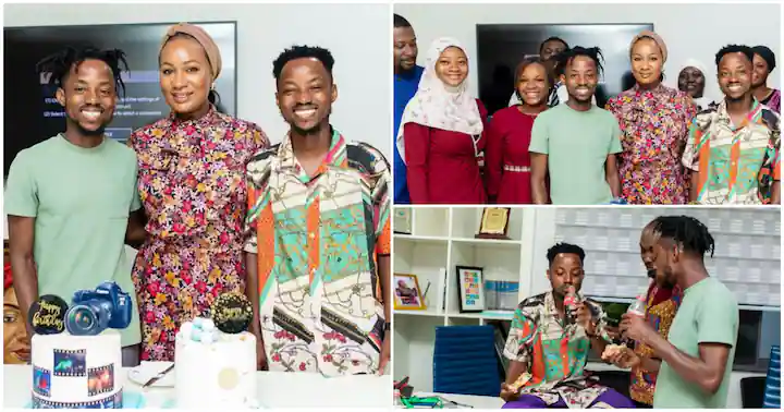 Samira Bawumia suprises Twinsdntbeg on their birthday