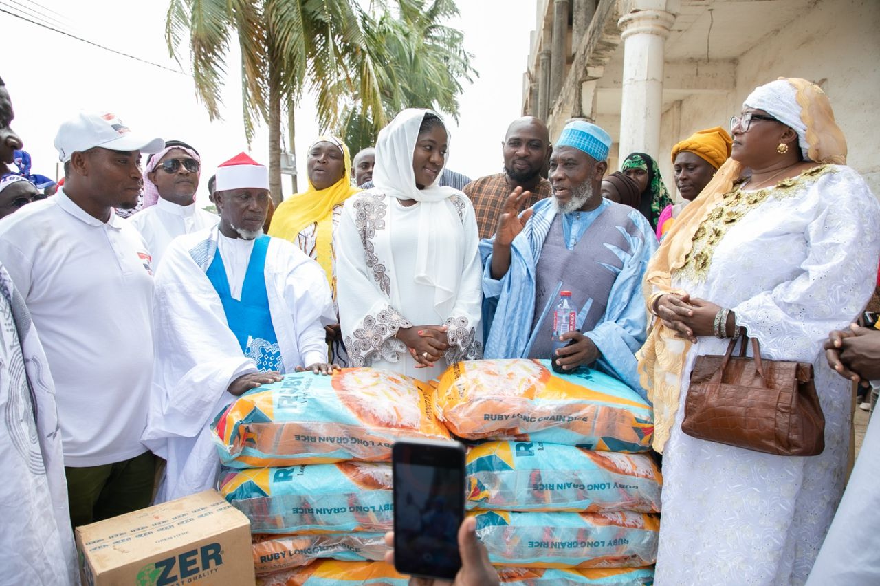 Eid-al-Fitr: Kozie donates items to the Adentan constituency