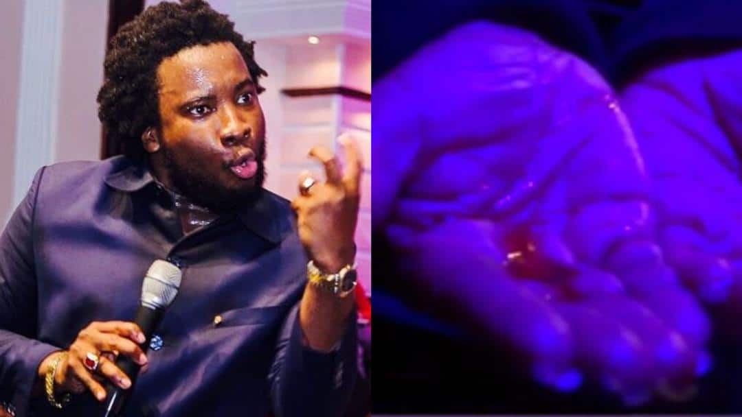 Sonnie Badu turning anointing oil into blood was fake – Kumchacha
