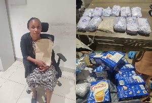 Woman busted with $300k worth of drugs at Kotoka Airport