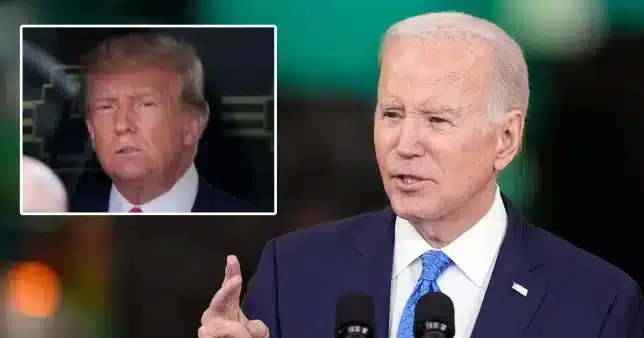 Biden and the White House claim the arraignment of Trump is not their primary concern