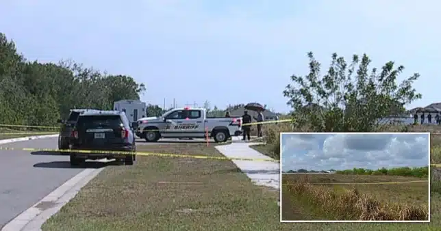 ‘Burning mannequin’ in a field discovered to be a dead body