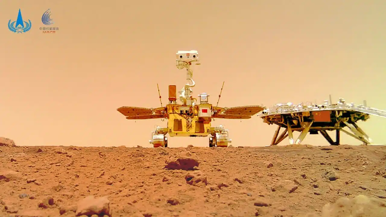 China’s Mars rover is likely idle because of dust