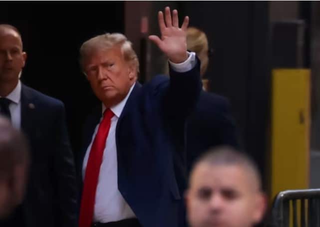 Breaking: Trump under arrest