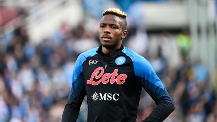 Osimhen to feature ‘100%’ in Champions League second leg – Spalletti
