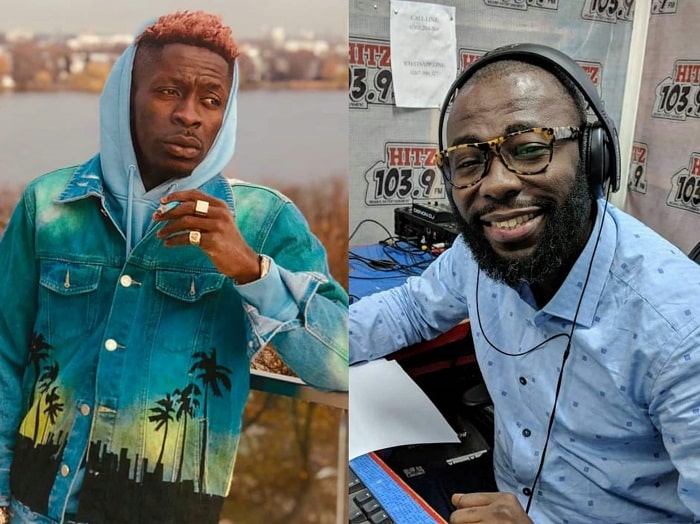 Shatta Wale reacts after Andy Dosty criticized him on air