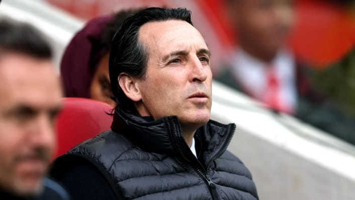 Emery excited for big match against United as head coach of Villa