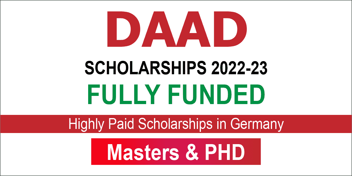 DAAD Scholarships in Germany for Postgraduate Studies in Development