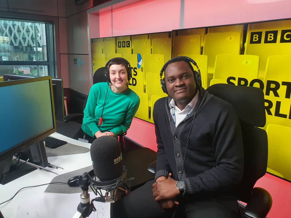 Ghanaian Sports journalist George Addo Jnr joins the BBC