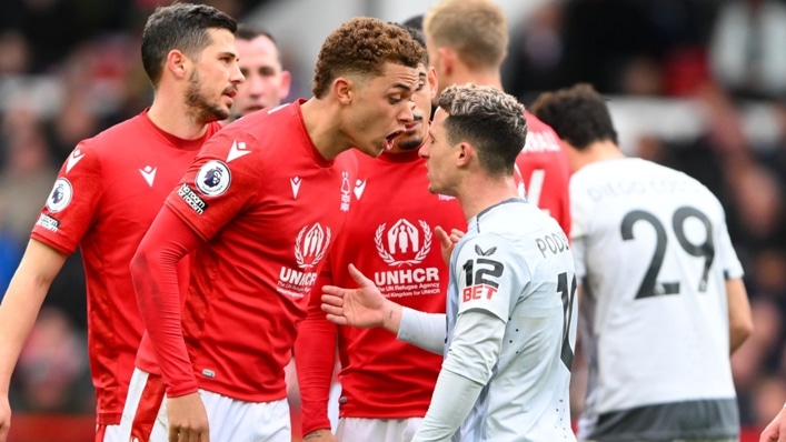 FA charges Wolves winger Podence for reportedly spitting at Forest’s Johnson