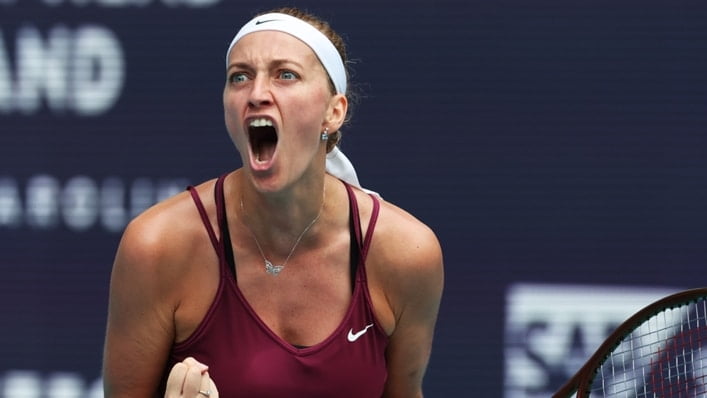 Rybakina’s Sunshine Double hopes dashed by Kvitova