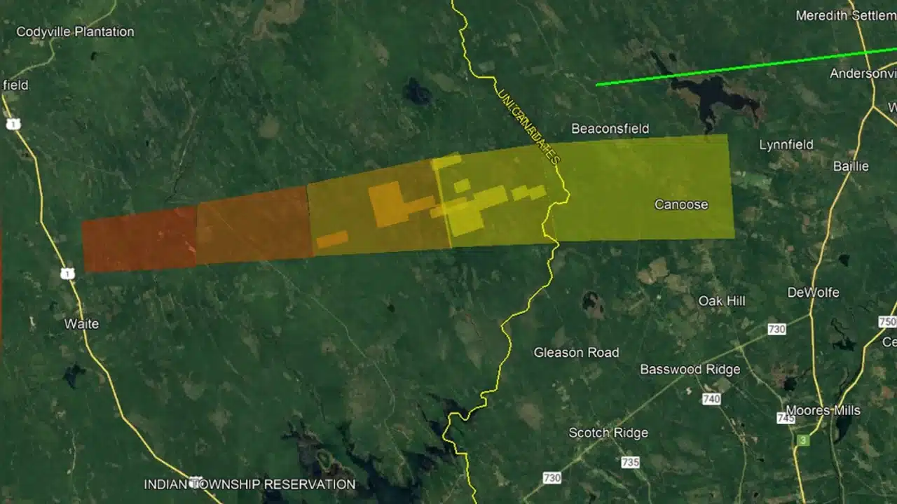 A reward being offered to find a fireball that landed in the US last week