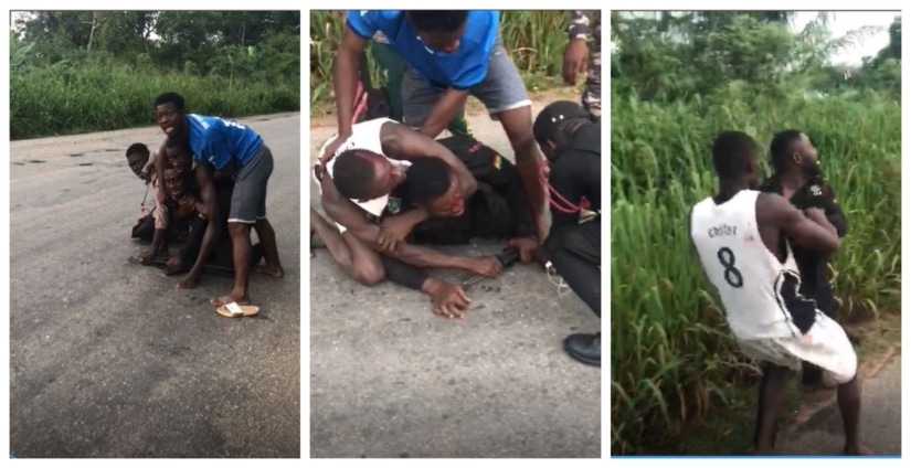 Civilians arrested for fighting police officer over rat