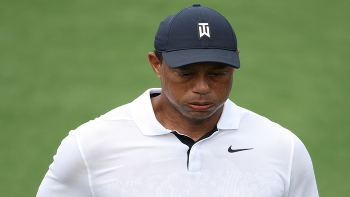 Woods had a terrible opening round at The Masters and was in ‘constant’ pain