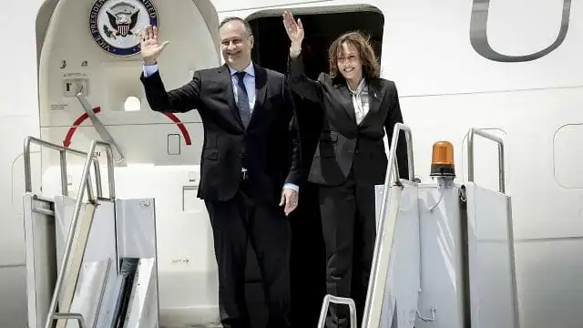 Kamala Harris ends tour in Africa