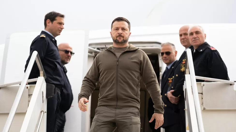 Zelensky travels to Rome to meet Pope Francis