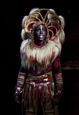 Simba is ruled by Mark Asari in Disney’s ‘The Lion King: Rhythm of the Pride Lands’