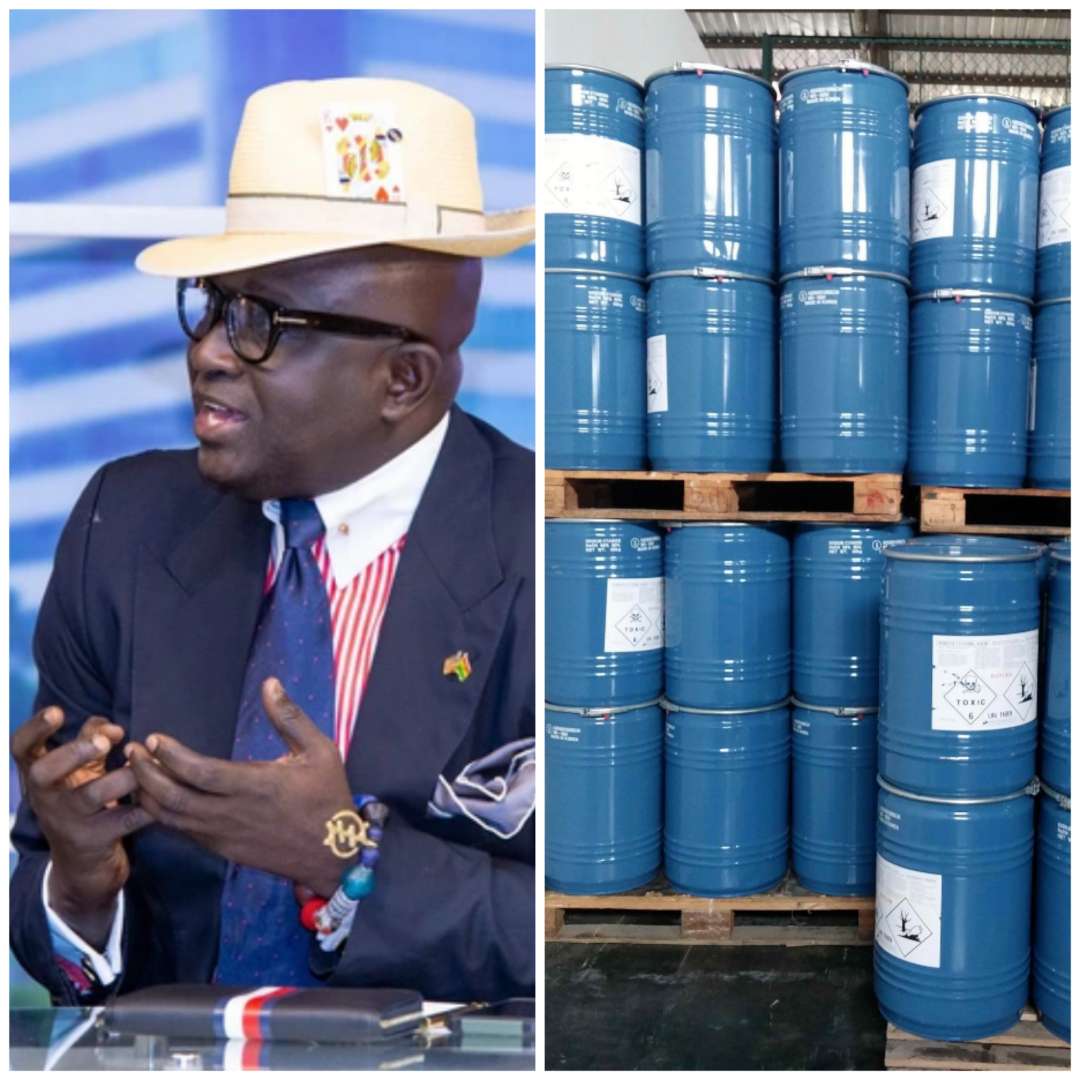 We are killing people to get gold – KKD fumes on the use of cyanide in galamsey