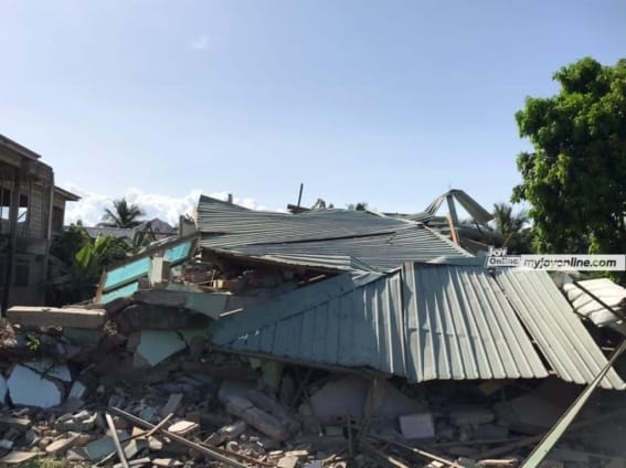 3-storey building collapses in Winneba