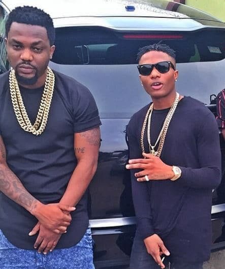 Omar Sterling emerges victorious over Wizkid in a ‘wrestling match’