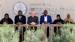 US envoy Larry Andre lauds  Somali journalists for supporting press freedom