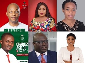 6 children of NDC veterans running for parliamentary positions