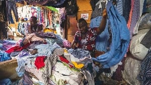 153% increase in import duty on secondhand clothing