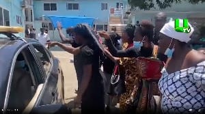 Nungua ‘killer’ husband receives curses as he makes first appearance in court