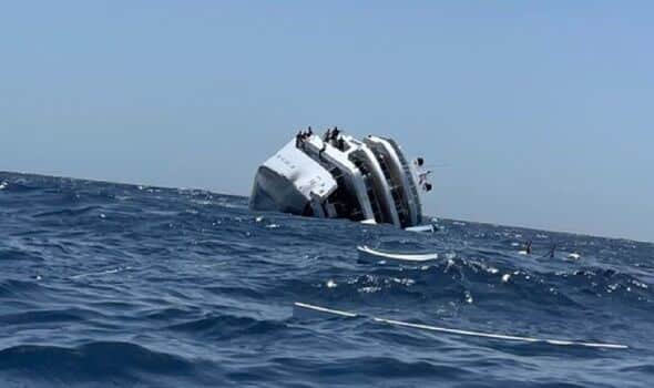 British visitor talks about surviving a horrific capsize on a vacation yacht