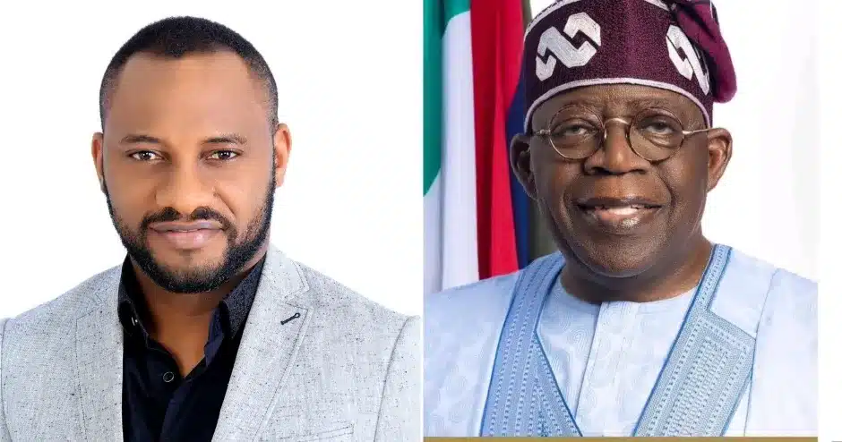 Yul Edochie congratulates Tinubu