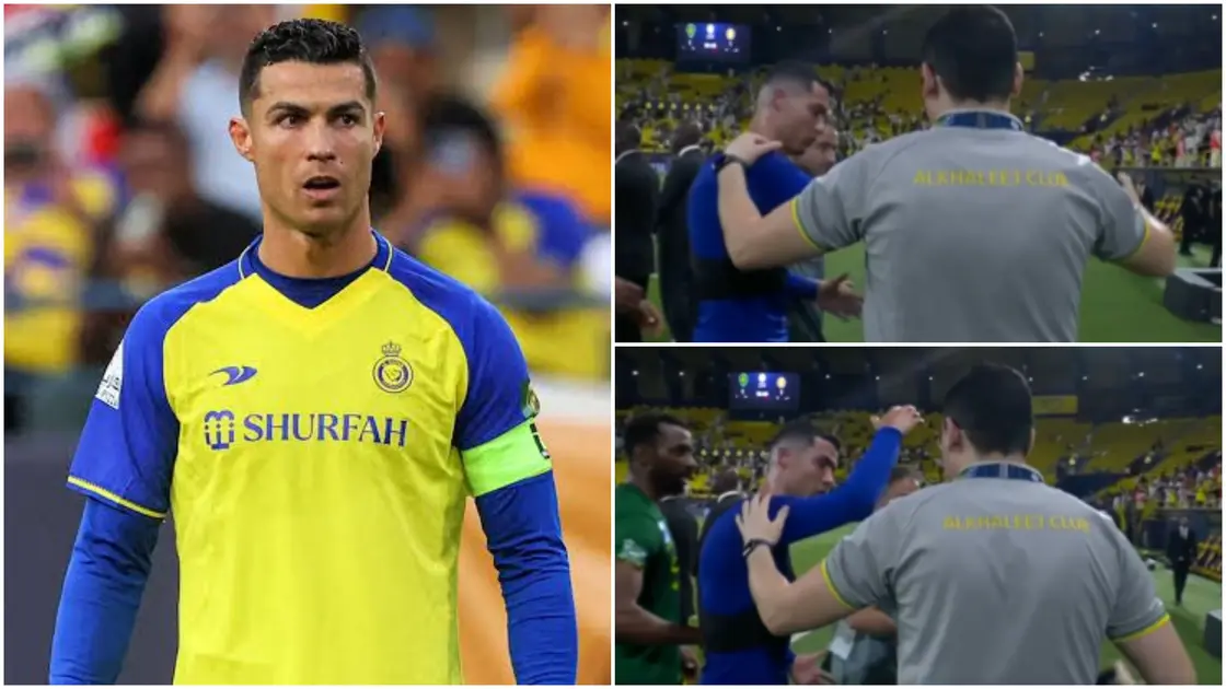 Disappointed Ronaldo rudely rebuffed coaching staff’s request for a selfie