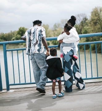 The Fameye family! See a stunning photo of the musician and his family