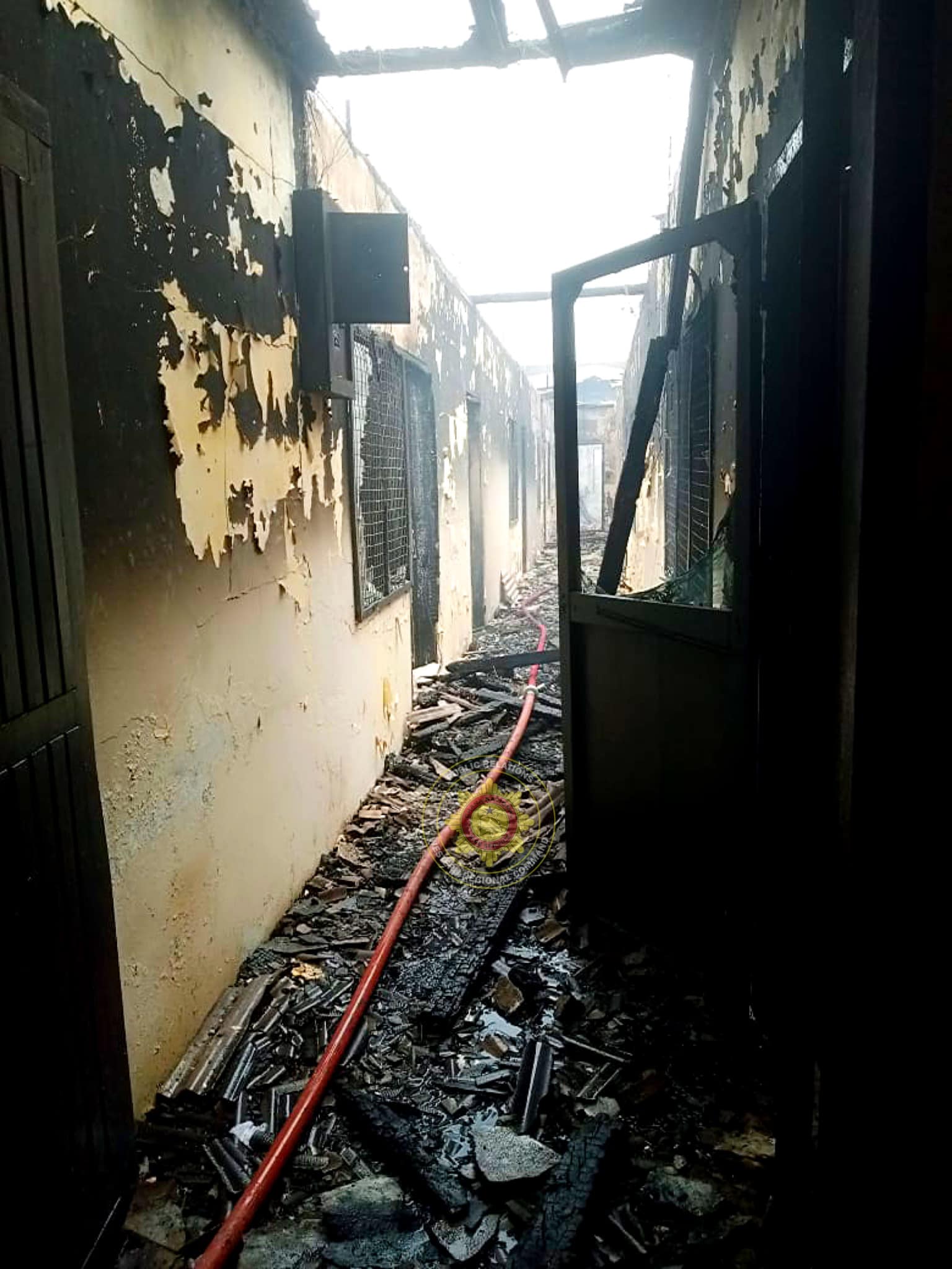 Fire fighters save toddler and naval base at Kweikuma from ruins