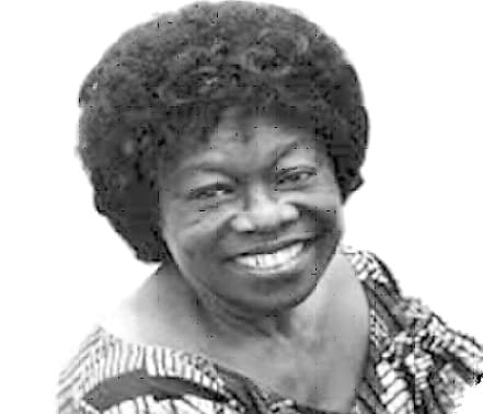 The first female PhD scientist, Elizabeth Ohene