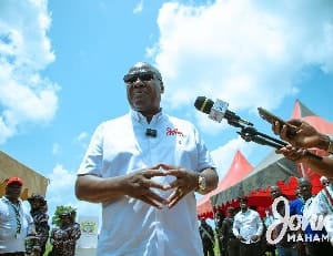Mahama in Kumawu ahead of by-election on Tuesday
