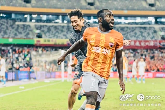 Shenzhen FC make comeback win on the back of Frank Acheampong’s goal, assists